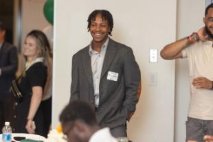 DemarreJohnson Class of 2024 alumnus volunteer spotlight photo