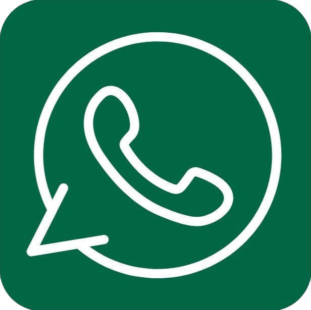 WhatsApp Logo in babson green