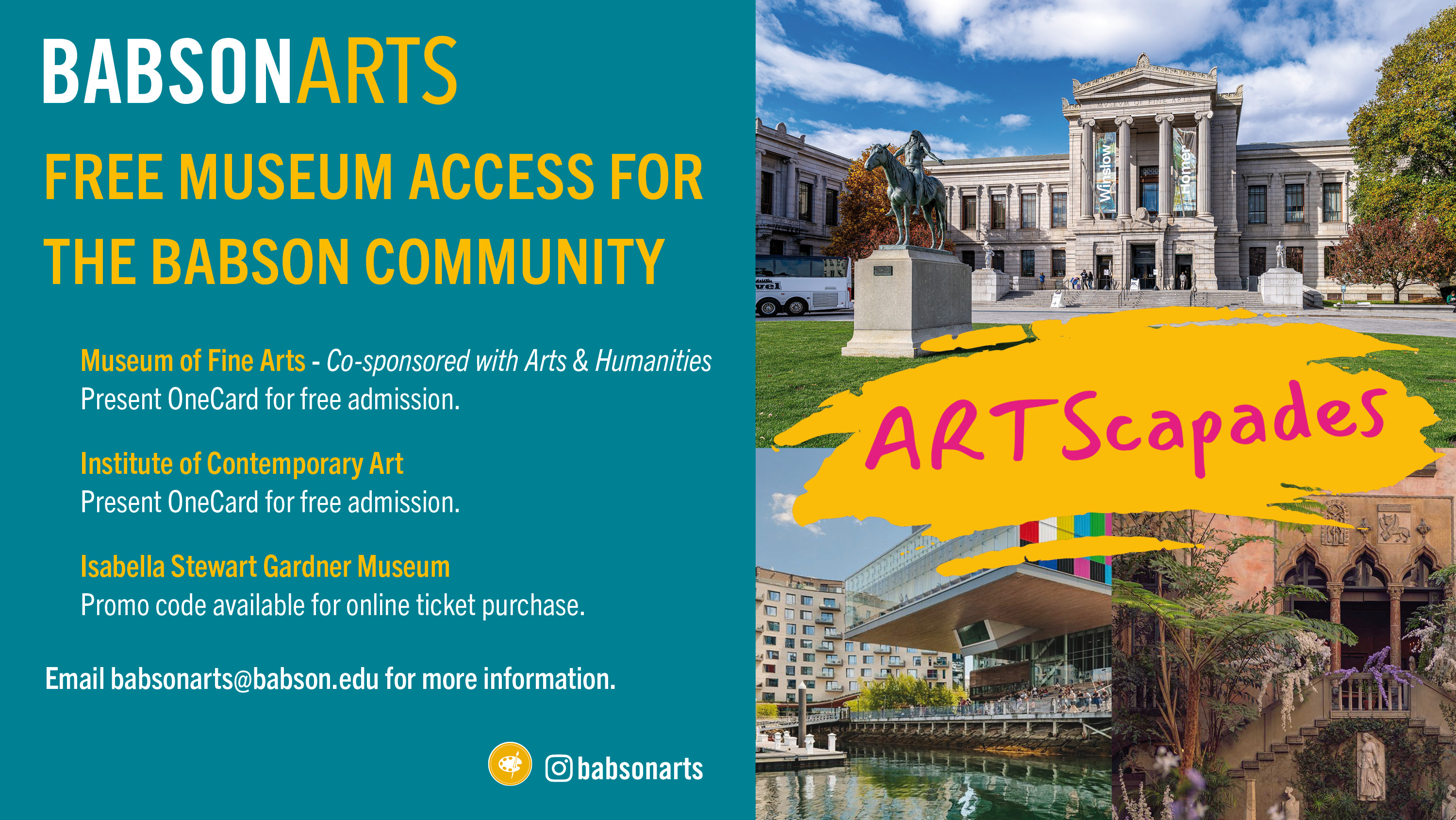 Free Museum Access Artscapades