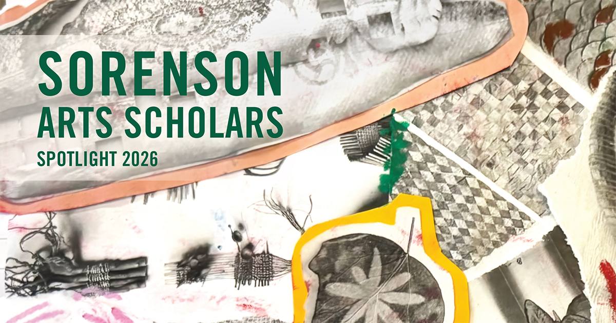 Sorenson Arts Scholars Spotlight 2026