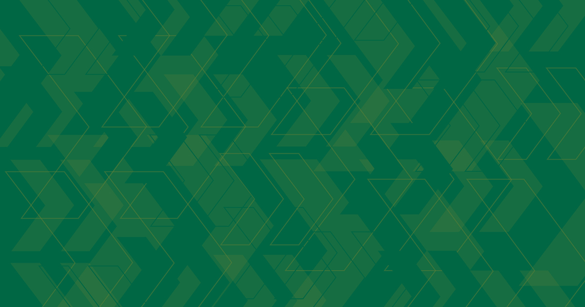 Babson Green Background Arrows