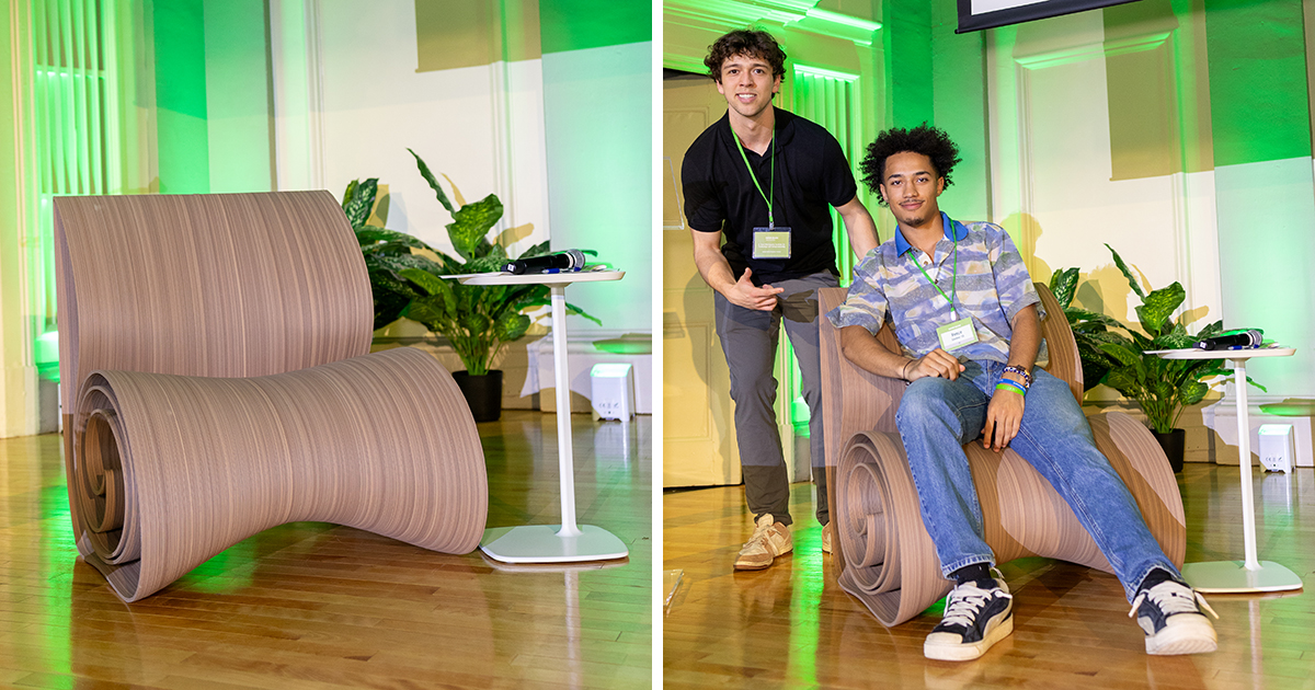 From Text Prompt to Furniture: The Story Behind Babson’s AI Dam Chair From Text Prompt to Furniture: The Story Behind Babson’s AI Dam Chair