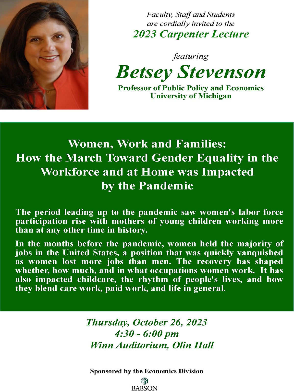 2023 Betsy Stevenson