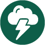 Cloud Lightning Babson Green #064