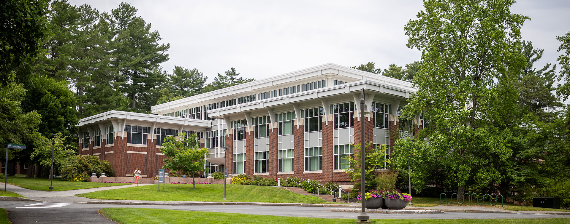 Olin Hall in the Summer