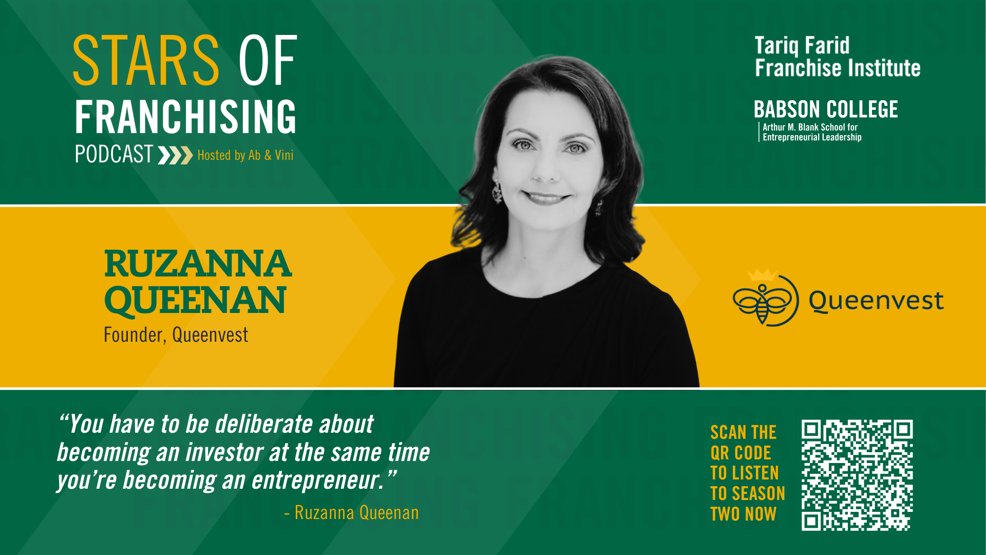 Stars of Franchising podcast guest Ruzanna Queenan