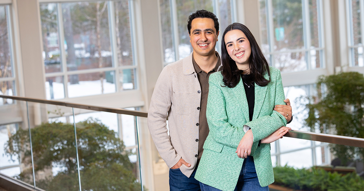 Couples: Roberta Maldonado Sistos MBA’26 and Javier Martínez Abrego Cantú